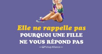 pourquoi une fille ne répond pas au sms