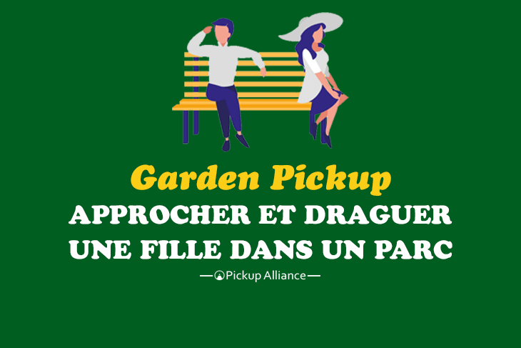 aborder draguer une fille dans un parc