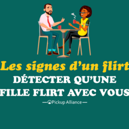 les signes d'un flirt