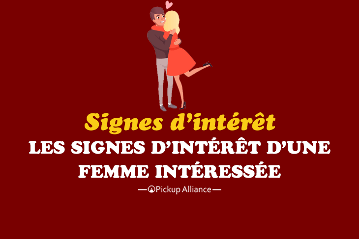 signes d'intérêt d'une femme
