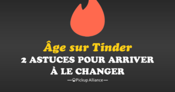 changer son âge sur tinder