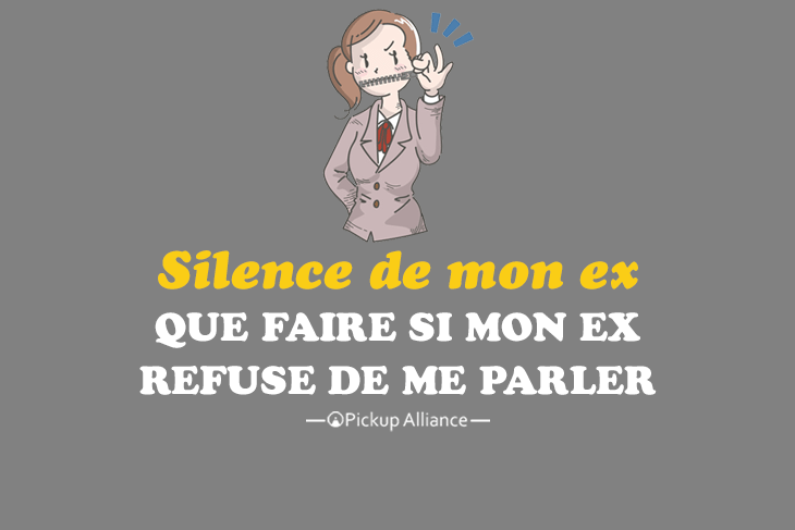 mon ex ne veut plus me parler