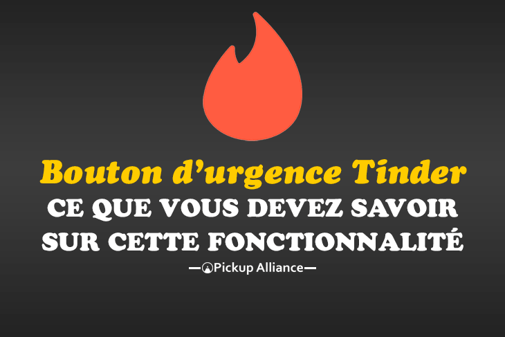 bouton d'urgence tinder