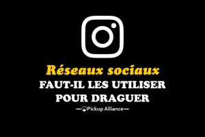 draguer sur les réseaux sociaux